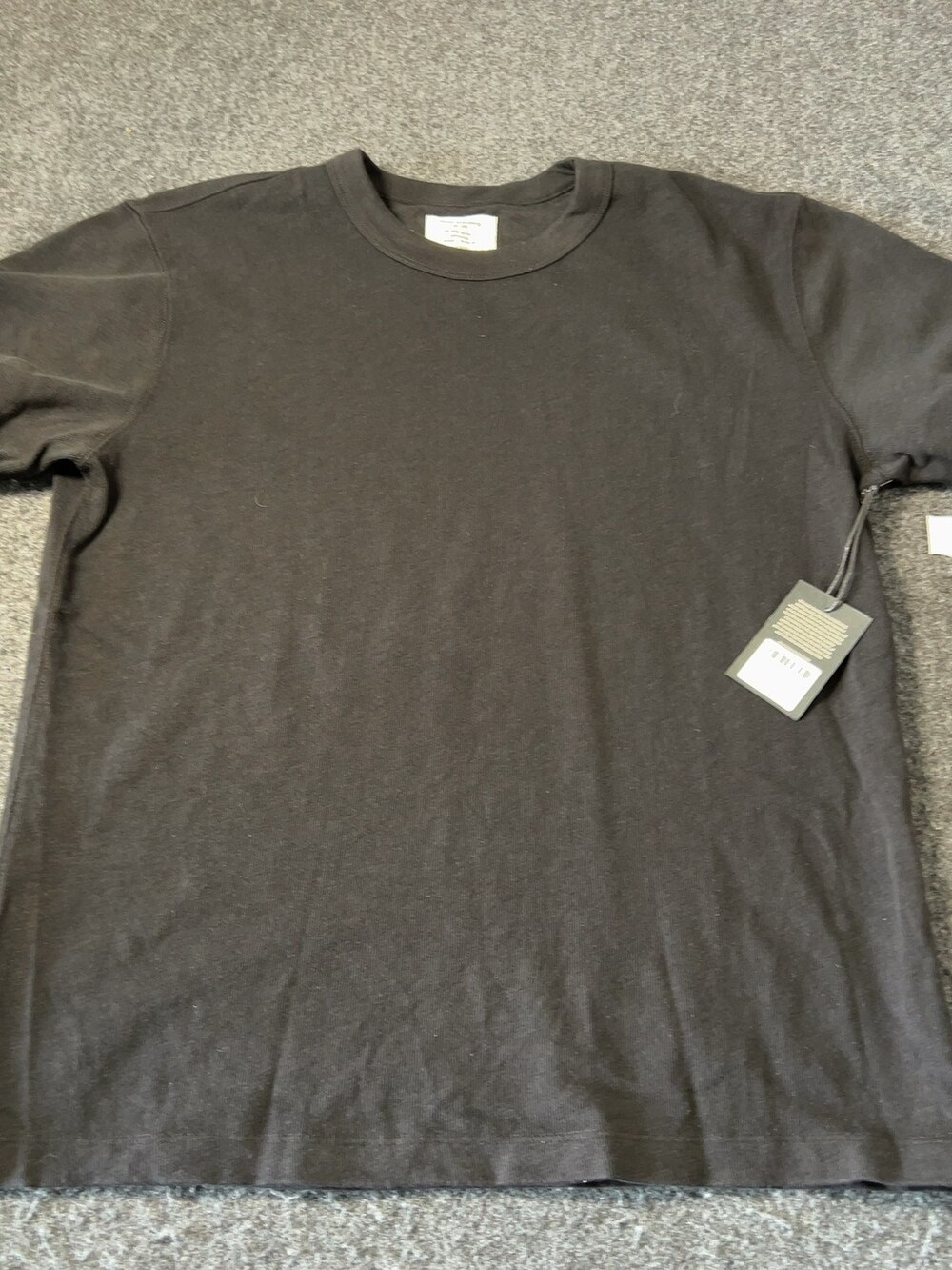 Buck Mason Black Field-Spec Cotton Heavy Tee Mens Sz Large NWT Msrp55 [OE24]